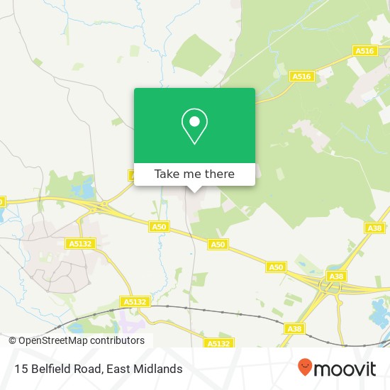 15 Belfield Road map