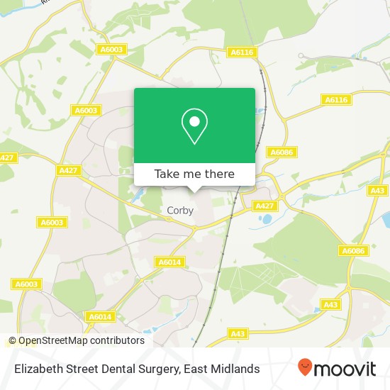 Elizabeth Street Dental Surgery map