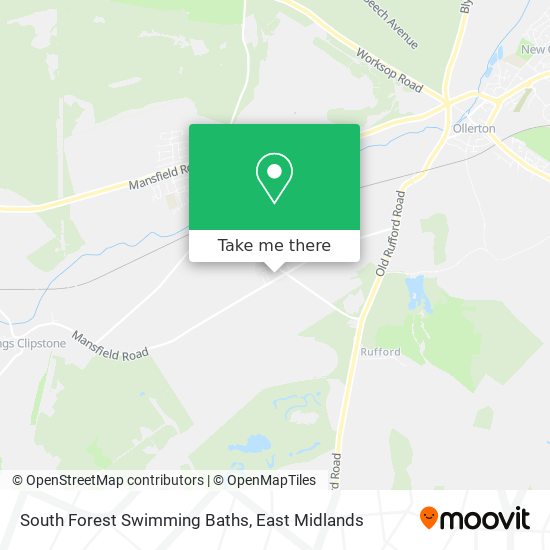South Forest Swimming Baths map