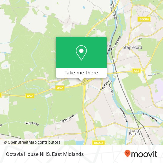 Octavia House NHS map