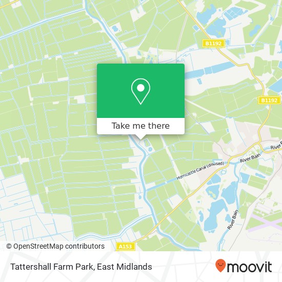Tattershall Farm Park map
