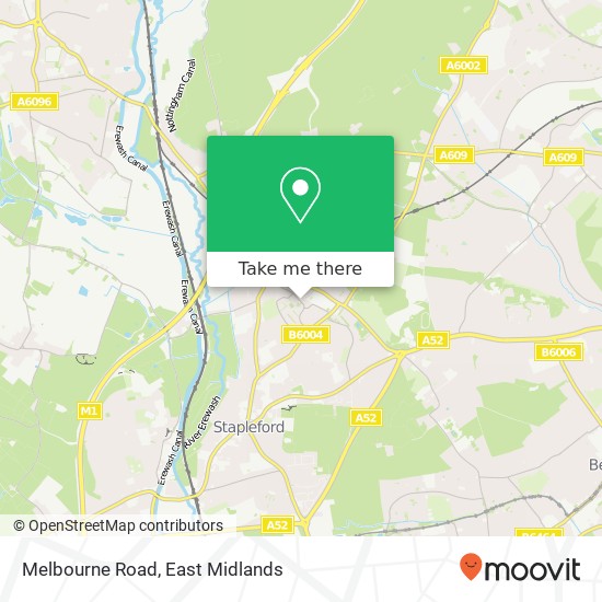 Melbourne Road map
