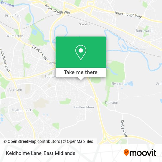 Keldholme Lane map