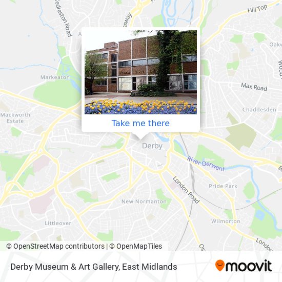 Derby Museum & Art Gallery map