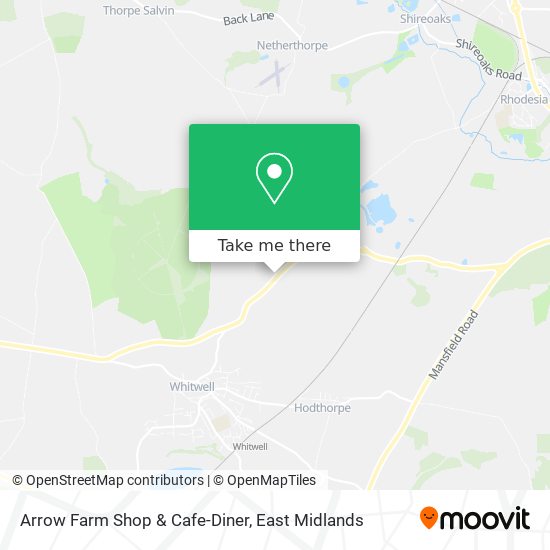 Arrow Farm Shop & Cafe-Diner map