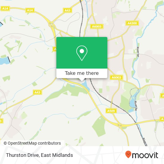 Thurston Drive map