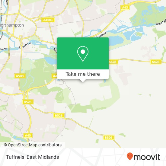 Tuffnels map