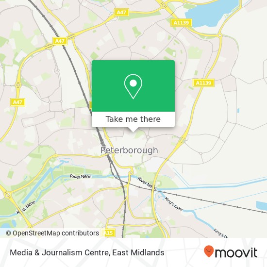 Media & Journalism Centre map