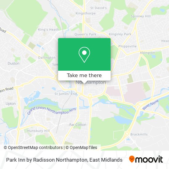 Park Inn by Radisson Northampton map