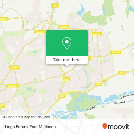 Lings Forum map