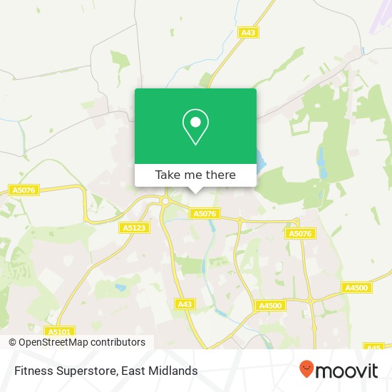 Fitness Superstore map