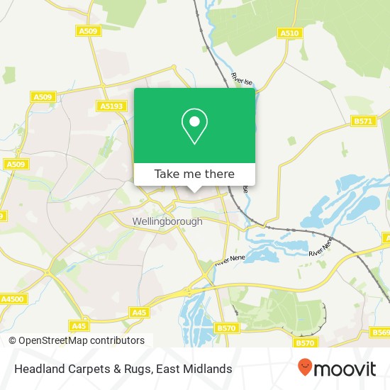 Headland Carpets & Rugs map