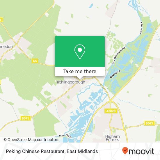Peking Chinese Restaurant map