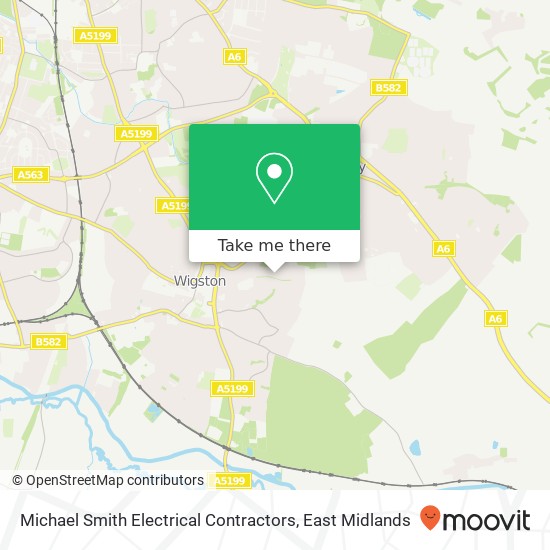Michael Smith Electrical Contractors map