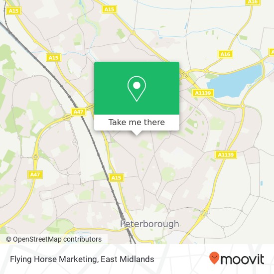 Flying Horse Marketing map