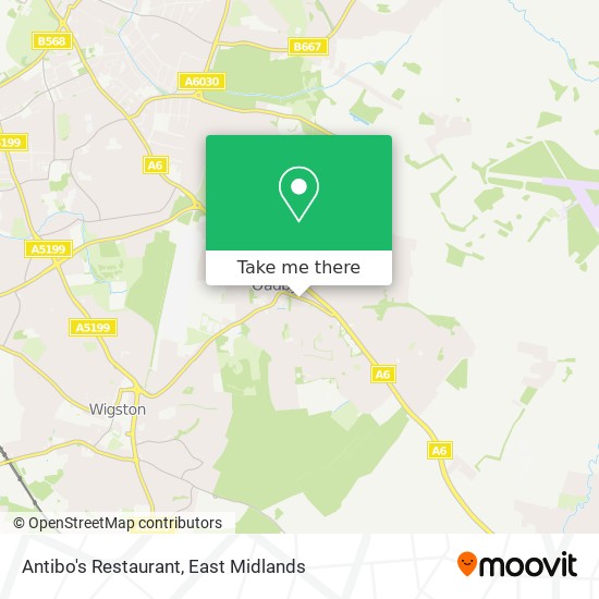 Antibo's Restaurant map