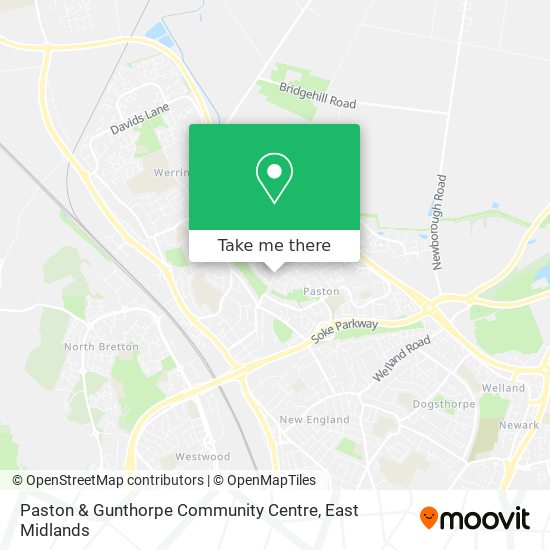 Paston & Gunthorpe Community Centre map