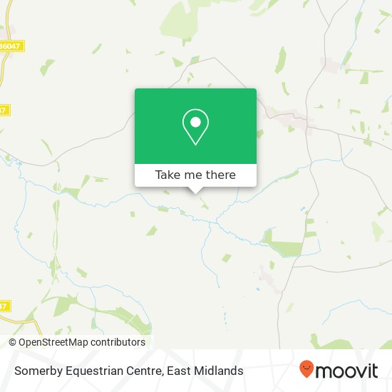 Somerby Equestrian Centre map