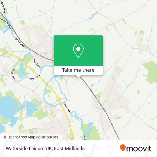 Waterside Leisure UK map