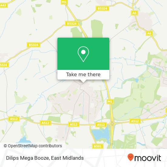 Dilips Mega Booze map