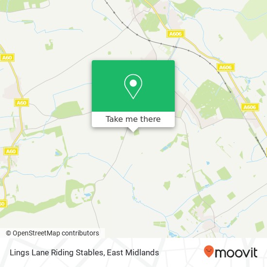 Lings Lane Riding Stables map