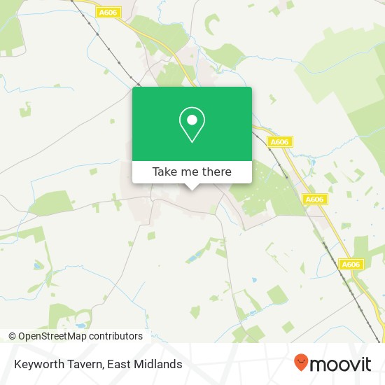 Keyworth Tavern map