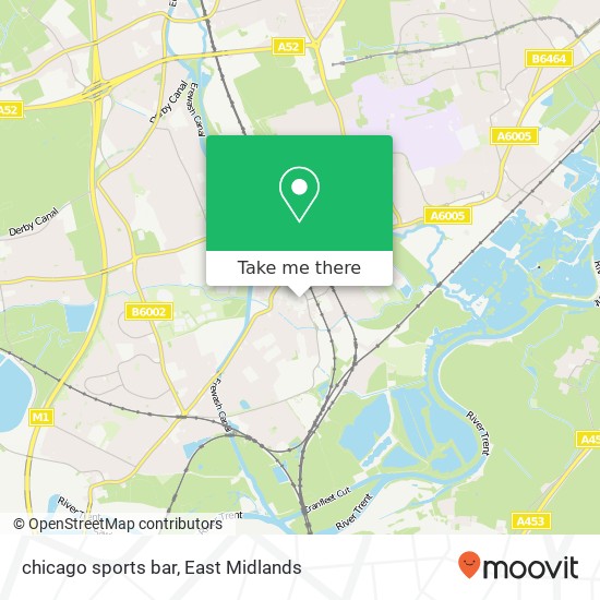 chicago sports bar map