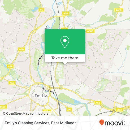 Emily's Cleaning Services map