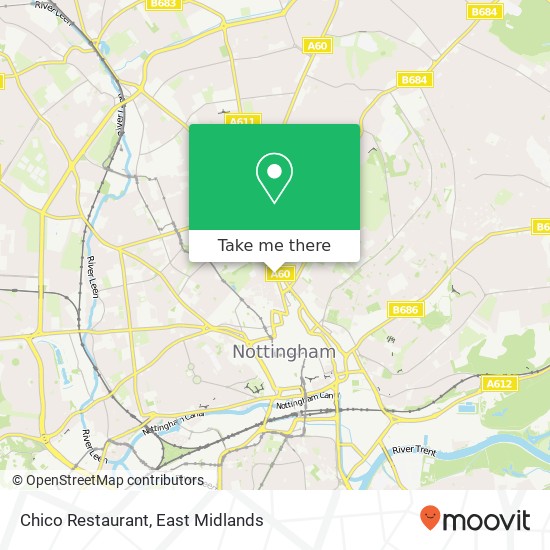 Chico Restaurant map