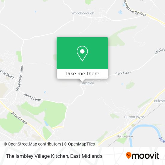 The lambley Village Kitchen map
