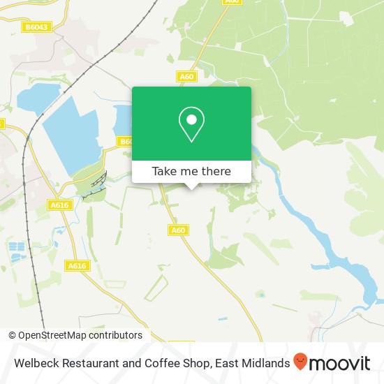 Welbeck Restaurant and Coffee Shop map