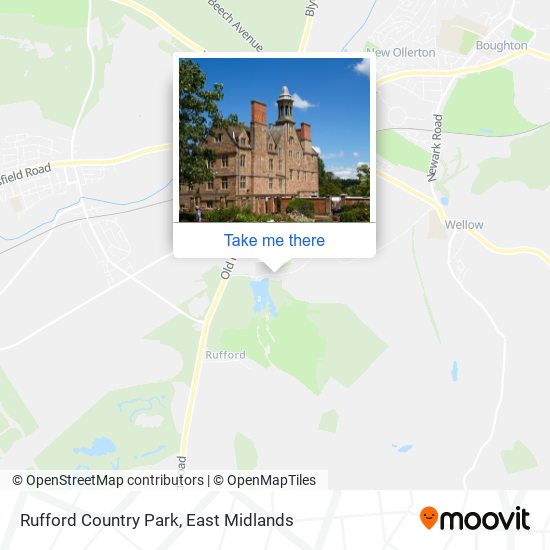 Rufford Country Park map