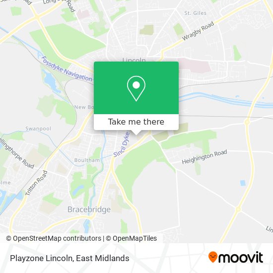 Playzone Lincoln map