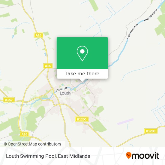 Louth Swimming Pool map