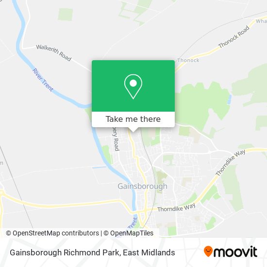 Gainsborough Richmond Park map