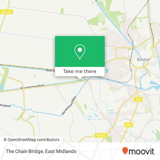 The Chain Bridge map