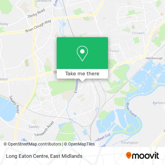 Long Eaton Centre map