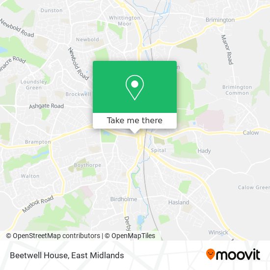 Beetwell House map