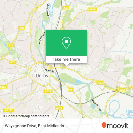 Wayzgoose Drive map