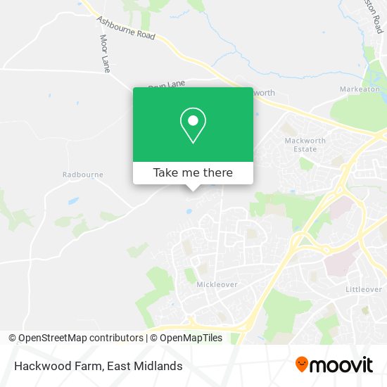 Hackwood Farm map