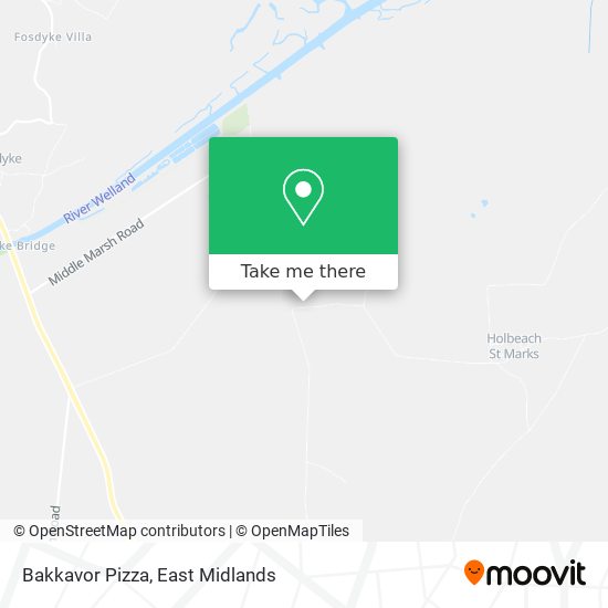 Bakkavor Pizza map
