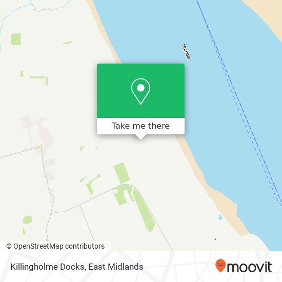 Killingholme Docks map
