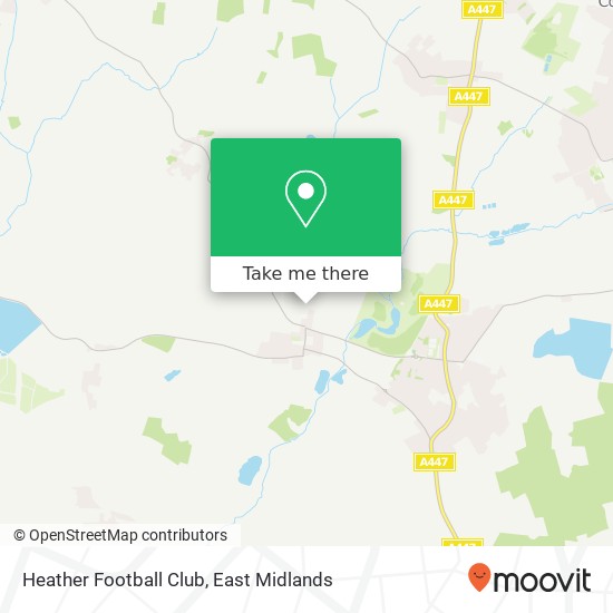 Heather Football Club map