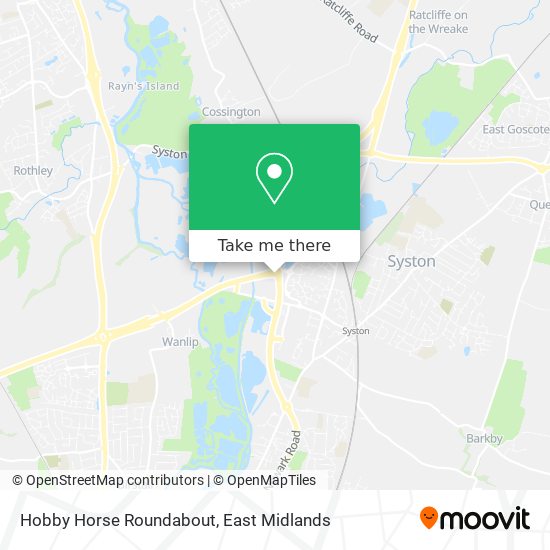 Hobby Horse Roundabout map