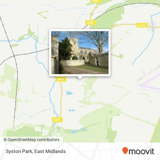 Syston Park map