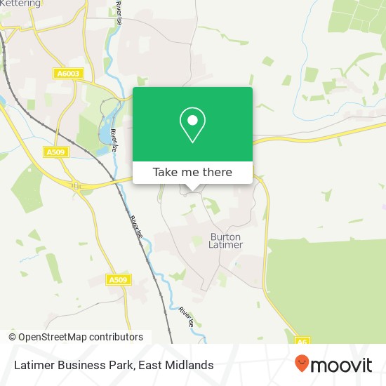 Latimer Business Park map