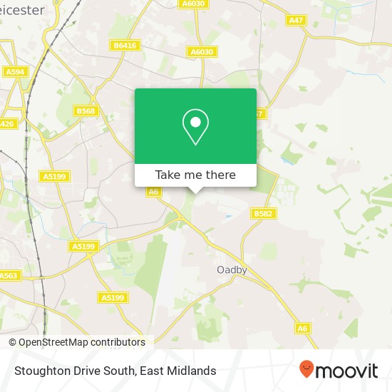 Stoughton Drive South map