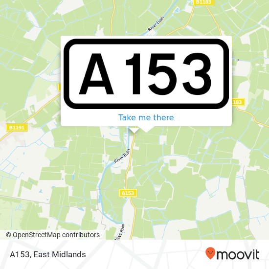 A153 map