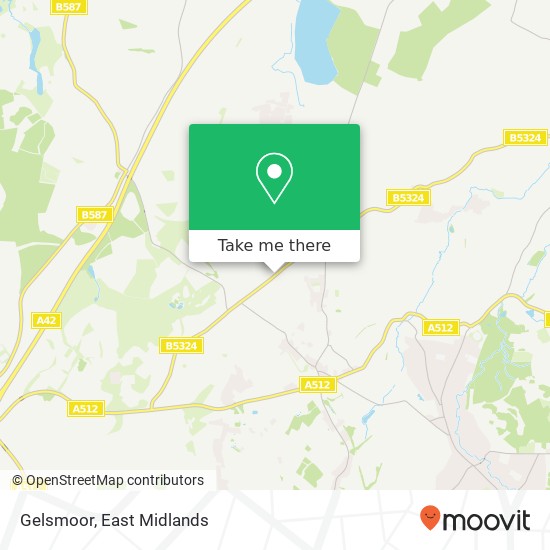 Gelsmoor map