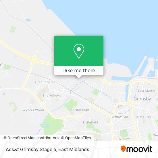 Acs&t Grimsby Stage 5 map